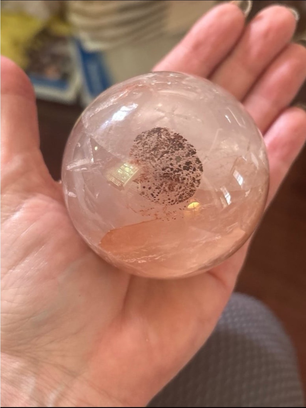 Hematoid Phantom Quartz with Dentritic